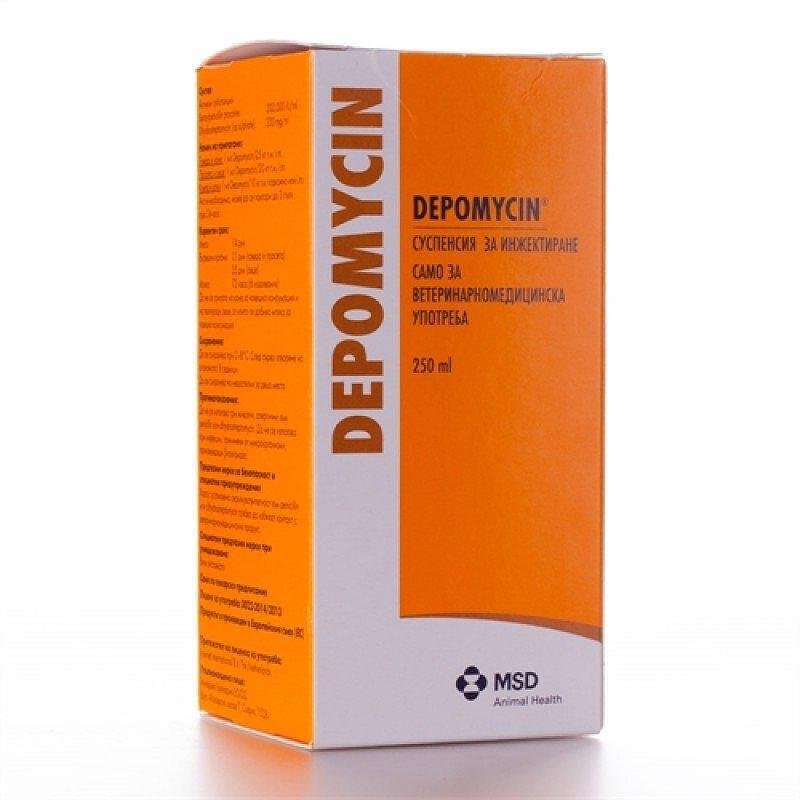 DEPOMYCIN / BENZYLPENICILLIN PROCAINE 200 000 IU/ML DIHYDROSTREPTOMYCIN ...
