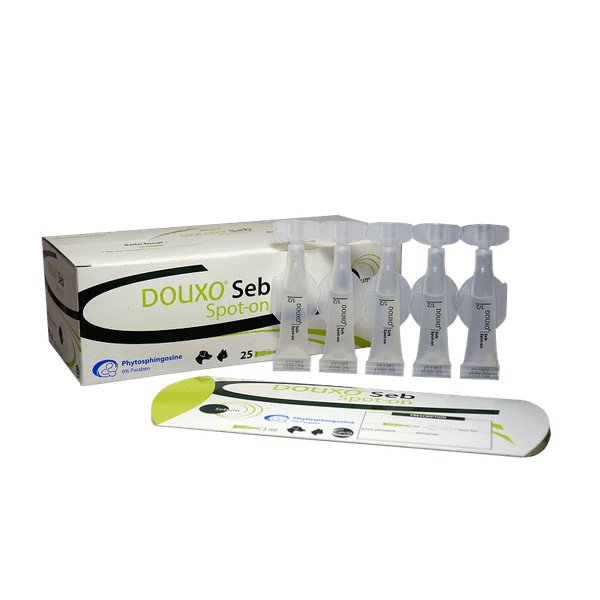 DUOXO SEB SPON ON PHYTOSPHINGOSINE 1 BOX / 25 PIPETTES X 2 ML