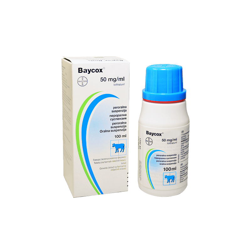 BAYCOX 5 % TOLTRAZURIL 100 ML